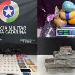 PM realiza quatro prisões por tráfico de drogas em diferentes bairros de Itajaí
