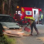 Colisão entre carros mobiliza os bombeiros em Brusque