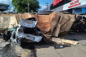 Motorista de carreta tem prisão preventiva após grave acidente em Chapecó