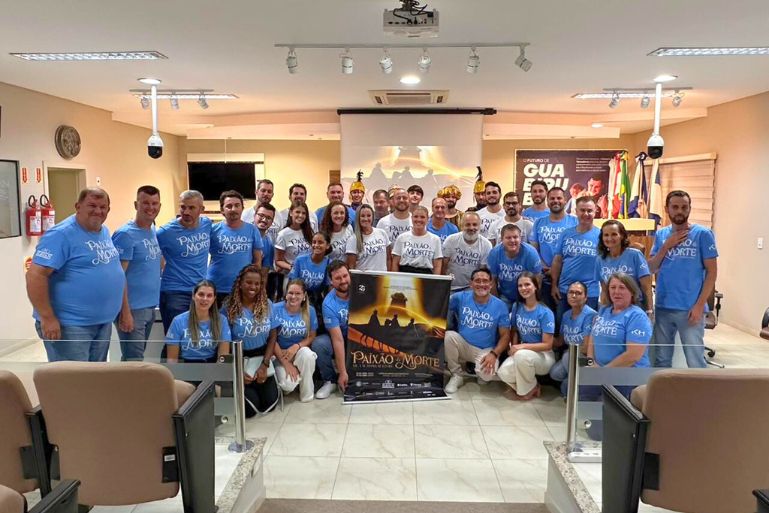 AACSP lança a 25ª edição do espetáculo “Paixão e Morte de Um Homem Livre” em Guabiruba