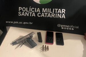 PM detém casal por tentativa de homicídio em Tijucas