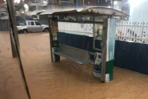 VÍDEO: Chuva forte provoca alagamentos em bairros de Brusque