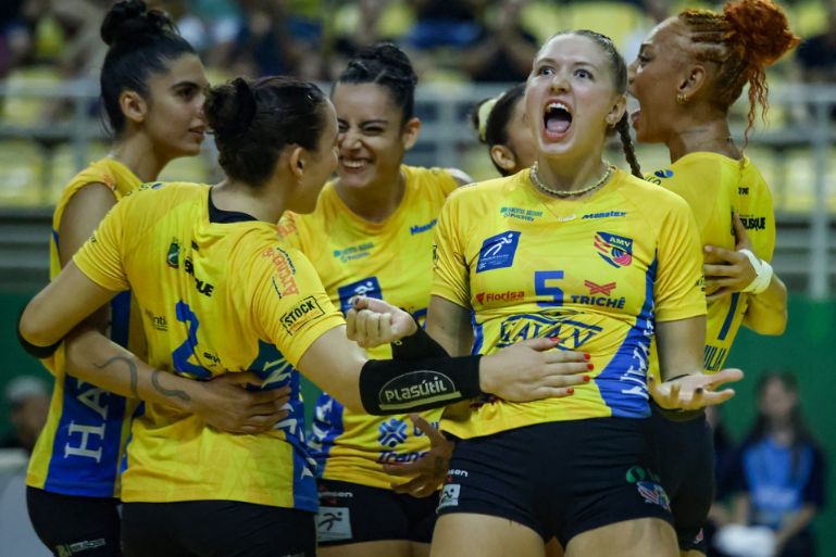 Abel Moda Vôlei vence São Caetano e mantém 100% de aproveitamento na Superliga B