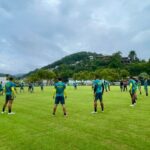 Elenco do Brusque FC se reapresenta para jogo decisivo contra o Concórdia