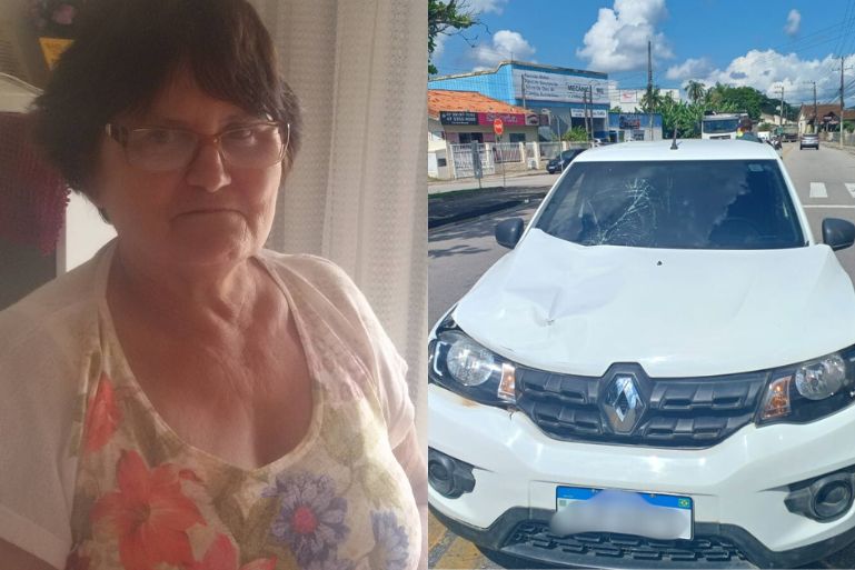 Idosa atropelada no bairro Santa Terezinha morre no hospital