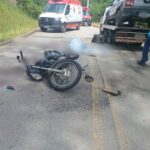 URGENTE: Motociclista morre em grave acidente na Limeira Alta