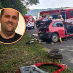 Acidente na BR-470 mata motorista e deixa mulher e criança feridas em Rodeio