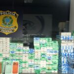 PRF apreende quase 900 eletrônicos de luxo após perseguição na BR-101