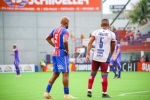 Carlos Renaux visita o Marcílio Dias e busca manter 100% no quadrangular