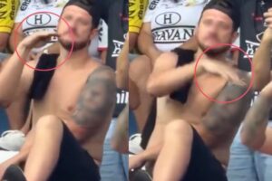 Gesto polêmico de torcedor do Brusque gera indignação e clube se manifesta