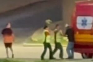 Bombeiros são agredidos durante atendimento na avenida Bepe Rosa, em Brusque