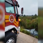 Capotamento na madrugada de domingo termina com vítima fatal na SC-477