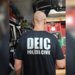 Empresário é preso em flagrante durante operação contra comércio de peças furtadas em Camboriú