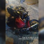 Acidente grave na rua Arnoldo Ristow mobiliza Bombeiros e PM em Brusque