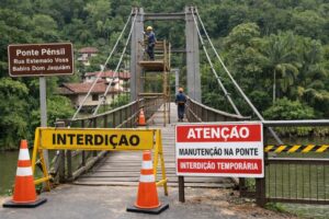 Prefeitura anuncia melhorias e interdições em ponte da rua Estefano Voss