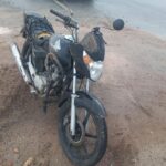 Motociclista fica ferido após colisão com carro em Gaspar