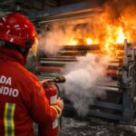 Princípio de incêndio é controlado em empresa têxtil de Brusque