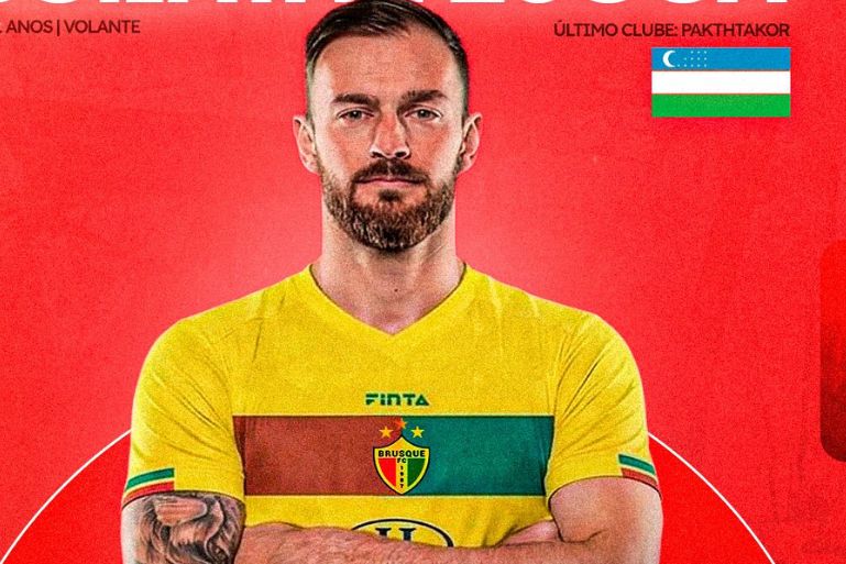 Brusque FC anuncia contratação do volante Jonatan Lucca para a Série C do Brasileiro