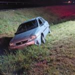 Duas pessoas ficam feridas após saída de pista na BR-470