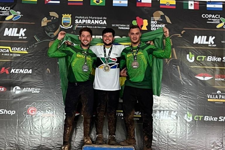 Atleta de Brusque conquista pódio no Pan-Americano de Downhill 2026