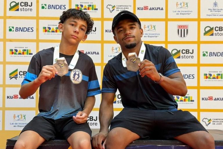Judocas de Brusque conquistam medalhas no Brasileiro Região V em etapa de São Paulo
