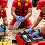 Homem é resgatado inconsciente após afogamento no litoral catarinense