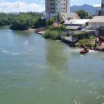 Bombeiros encontram corpo de homem que caiu de ponte no litoral catarinense