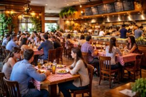 Homem é socorrido após se engasgar em restaurante no Centro de Ilhota