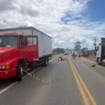 Ciclista morre após atropelamento na SC-410 em Tijucas