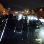 Acidente com caminhões deixa ferido grave e filas de 20 km na BR-101; VÍDEO