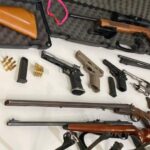 Suspeito por disparo de arma é preso com arsenal em Gaspar