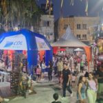 Famílias se divertem com atividades gratuitas na Ostern Brusque