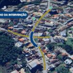 Intervenção da Celesc altera trânsito em cruzamento de quatro ruas de Brusque (29)