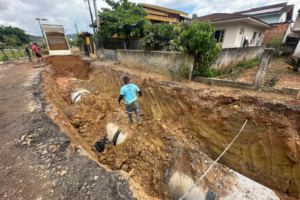 Via em bairro Dom Joaquim recebe grande obra de drenagem
