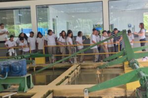 Semana da Água mobiliza 400 alunos em visitas à ETA Central em Brusque