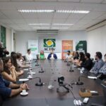 Núcleo da ACIBr recebe vice-presidente do CRECI/SC para diálogo com corretores