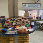 Ação solidária do Brusque FC durante partida arrecada 224 kg de alimentos