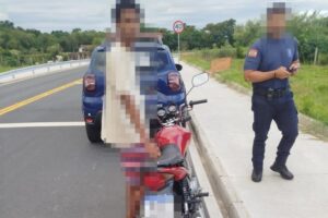 Condutor sem habilitação é abordado pela GTB na nova Beira Rio, no Rio Branco