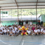 ‘Bruscão desde Pequeno’ visita a Escola Augusta Knorring