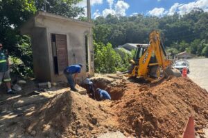Finalizada melhorias no abastecimento de água na rua Luiz Rafael Flor