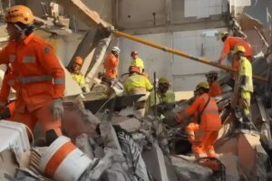 Desabamento em lar de idosos deixa mortos e feridos em Belo Horizonte (MG)