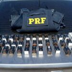 Medicamentos ilegais escondidos em garrafa térmica são apreendidos na BR-101