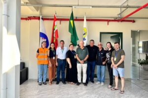 ACIBr visita obras da Escola João Boos, em Guabiruba