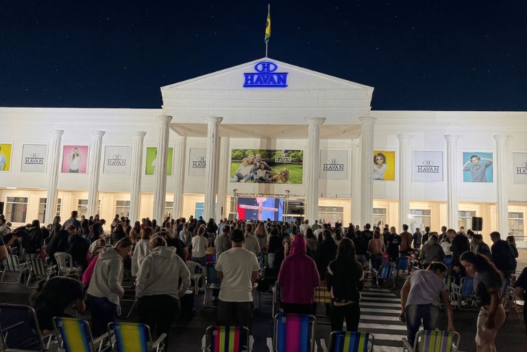 Havan de Brusque terá telão para transmissão ao vivo do Rosário com Frei Gilson