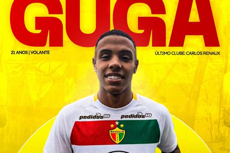 Brusque FC SAF anuncia contratação do volante Guga para a Série C