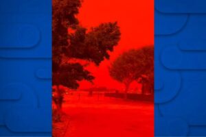 Céu vermelho na Austrália viraliza e fenômeno impressiona internautas