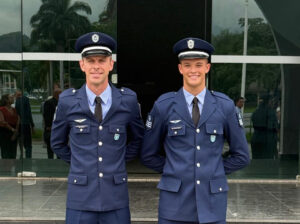 Atletas de Brusque se formam sargentos da Aeronáutica por programa de alto rendimento