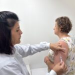 Mais de 1,3 mil pessoas são vacinadas contra a gripe no Dia D em Brusque