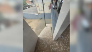 Discussão familiar termina com homem baleado e ferido após queda em Itajaí