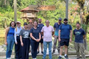Equipe do Museu Casa de Brusque realiza visita técnica à RPPN Chácara Edith